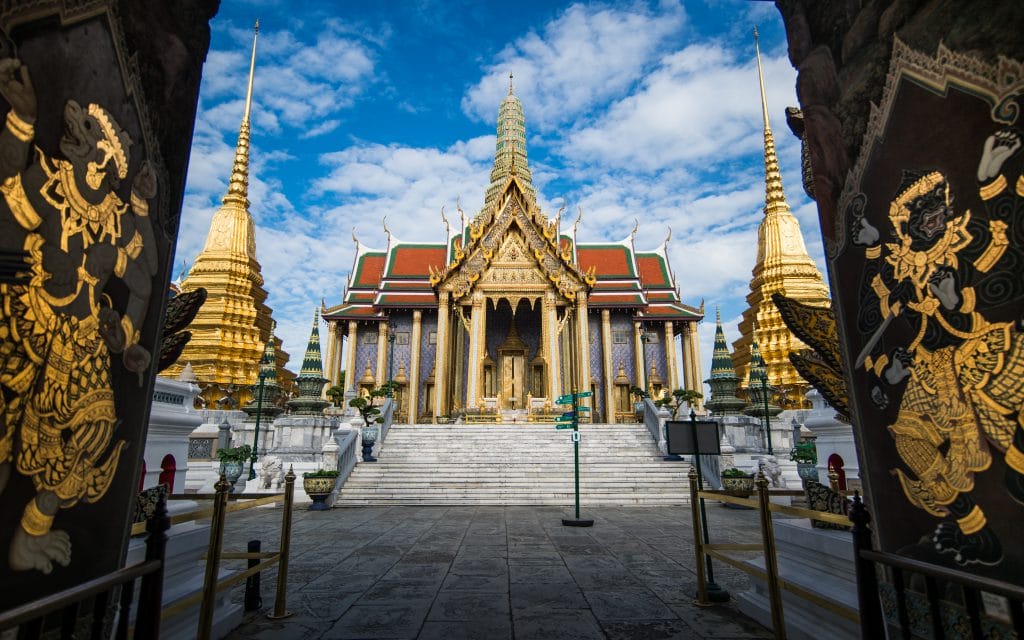 Grand Palace Tempel in Bangkok, Thailand